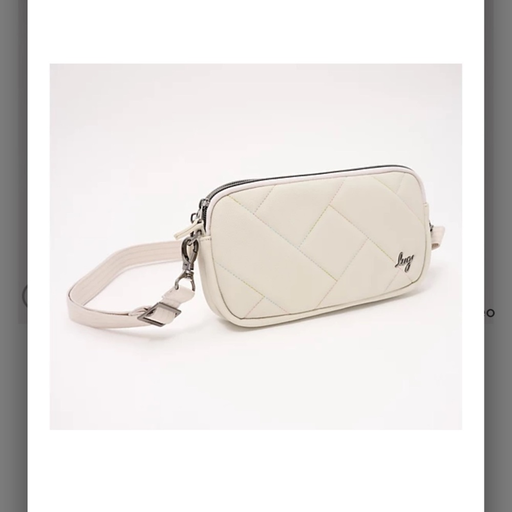 Lug Matte Luxe Convertible Hip Pouch - Coupe protect cards - RFID contactless.